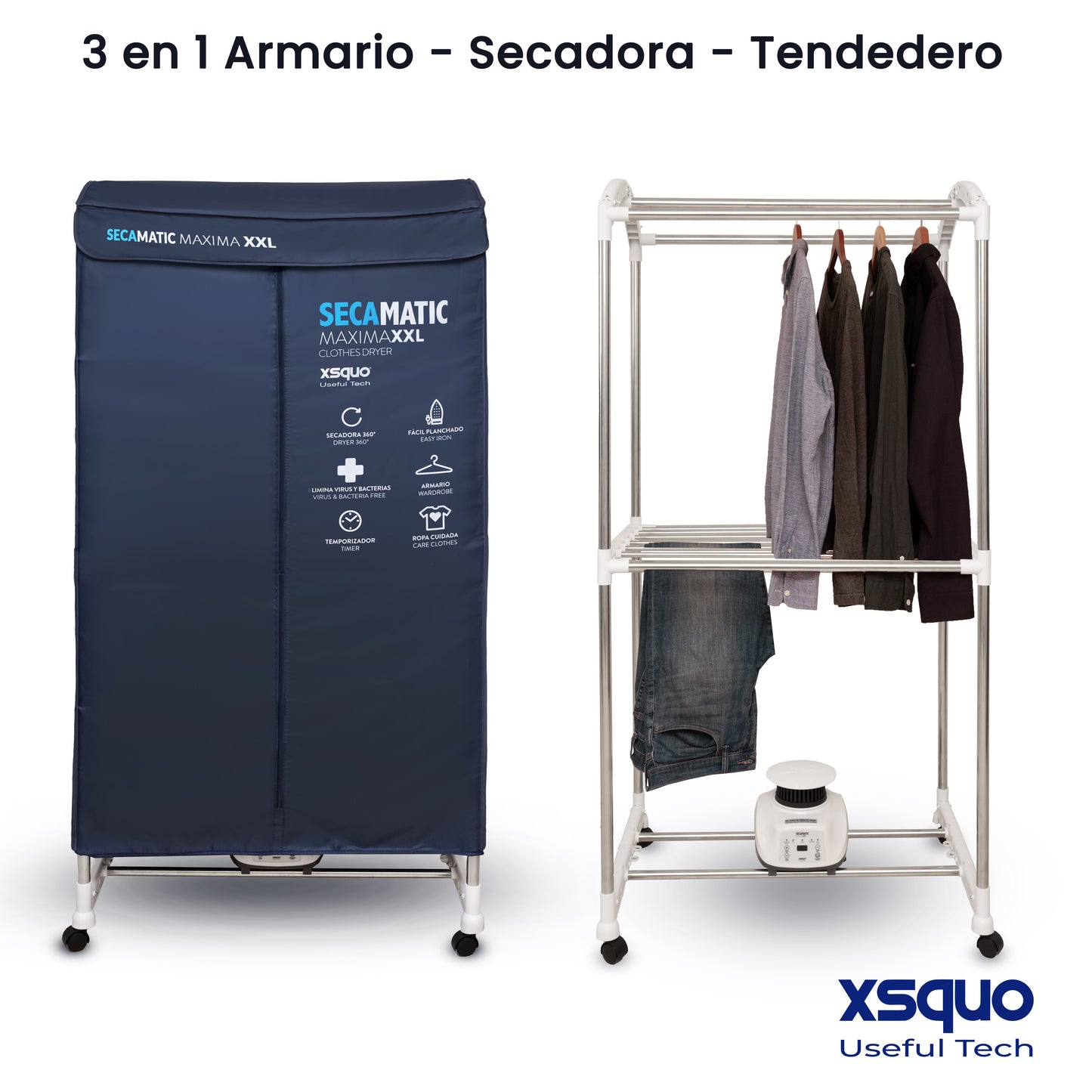 Secadora de ropa Secamatic Máxima XXL 1200w